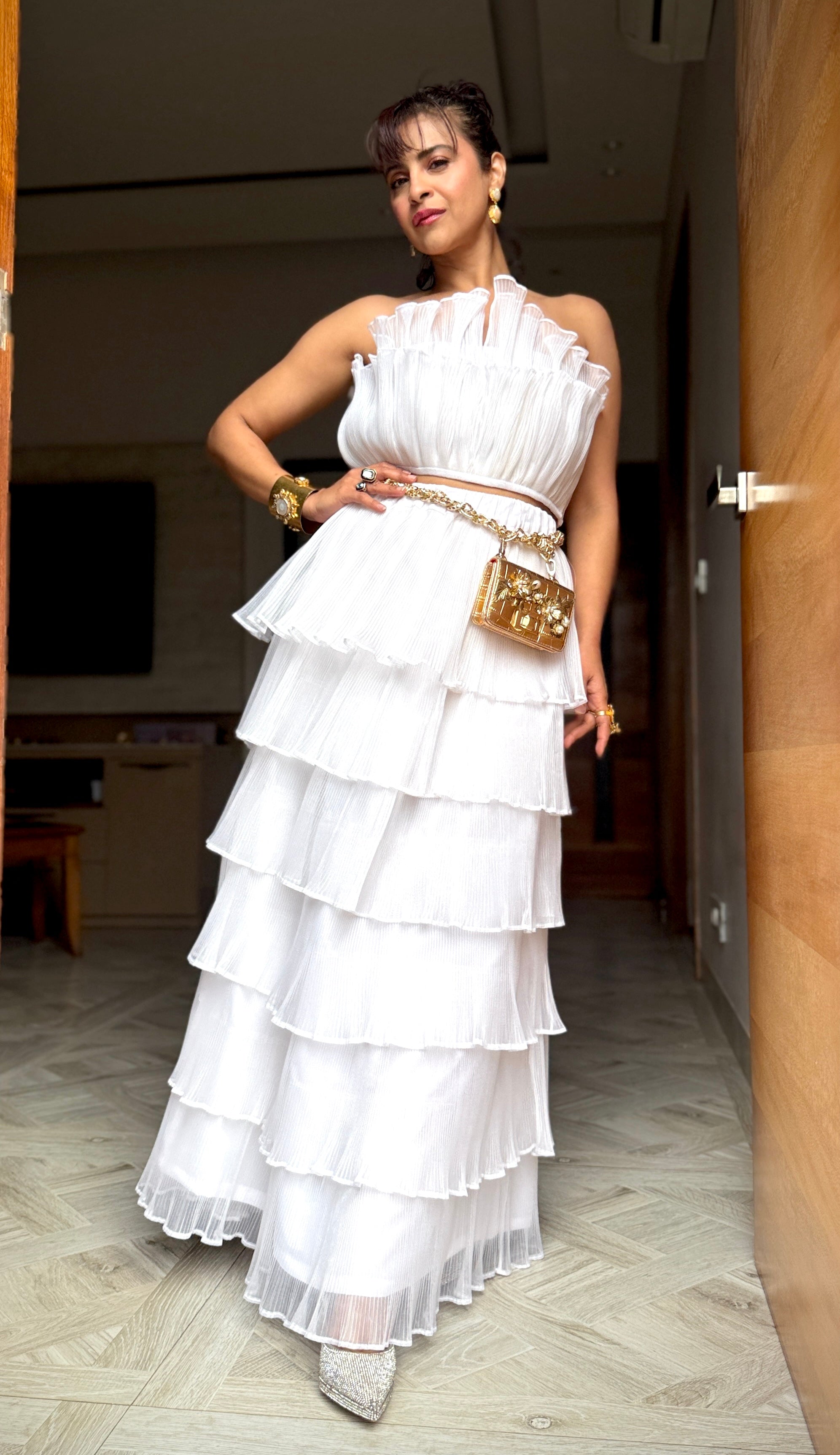 Cloudfall Tutu Top and Skirt Set