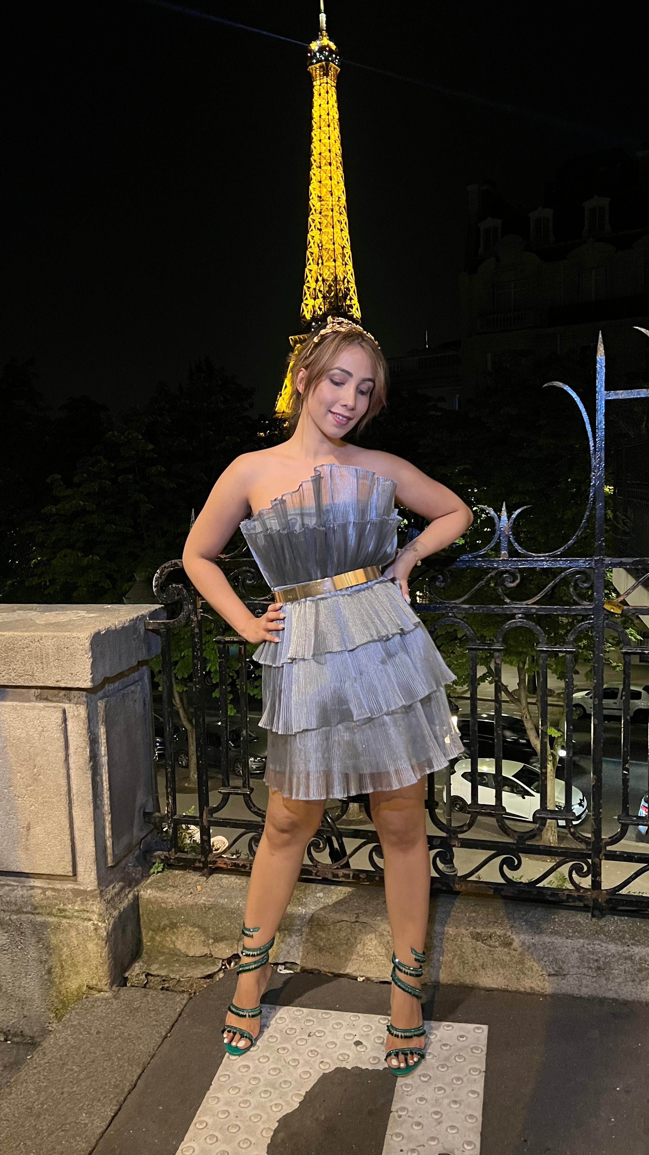 Tutu Corset & Skirt in Silver