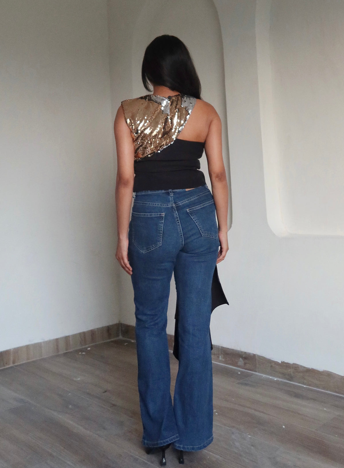 Moonfire Drape Top