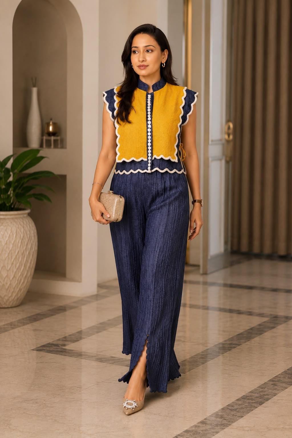 Golden Dusk Pants set