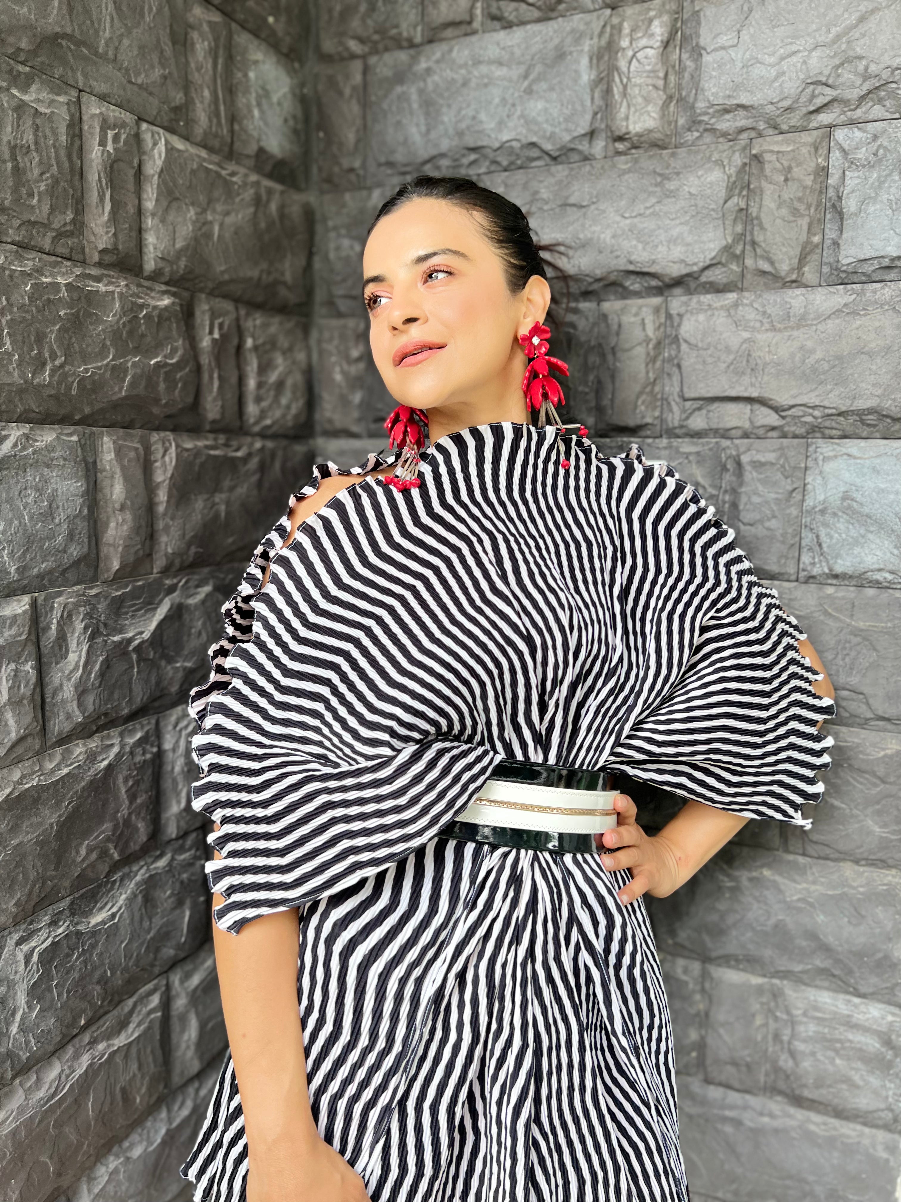 Gauze Dress in Safari Chic