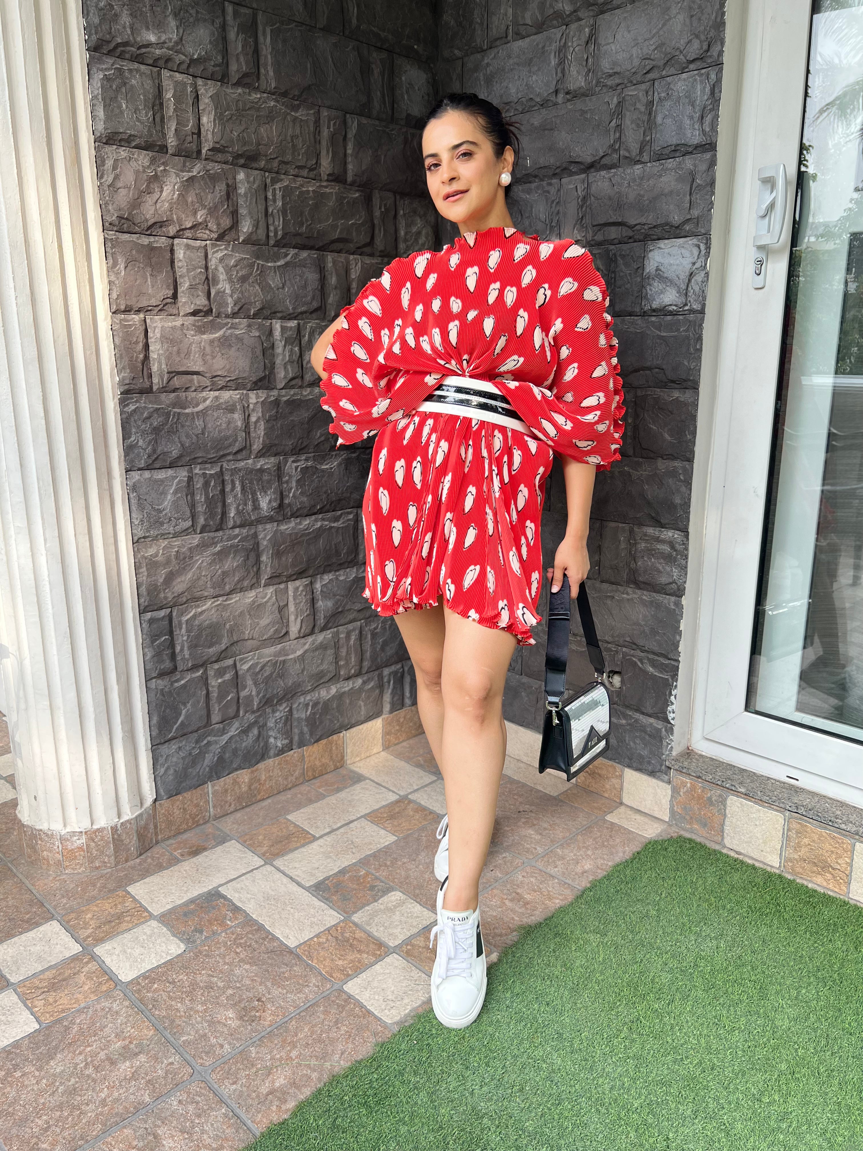 Gauze Dress in Love in Bloom