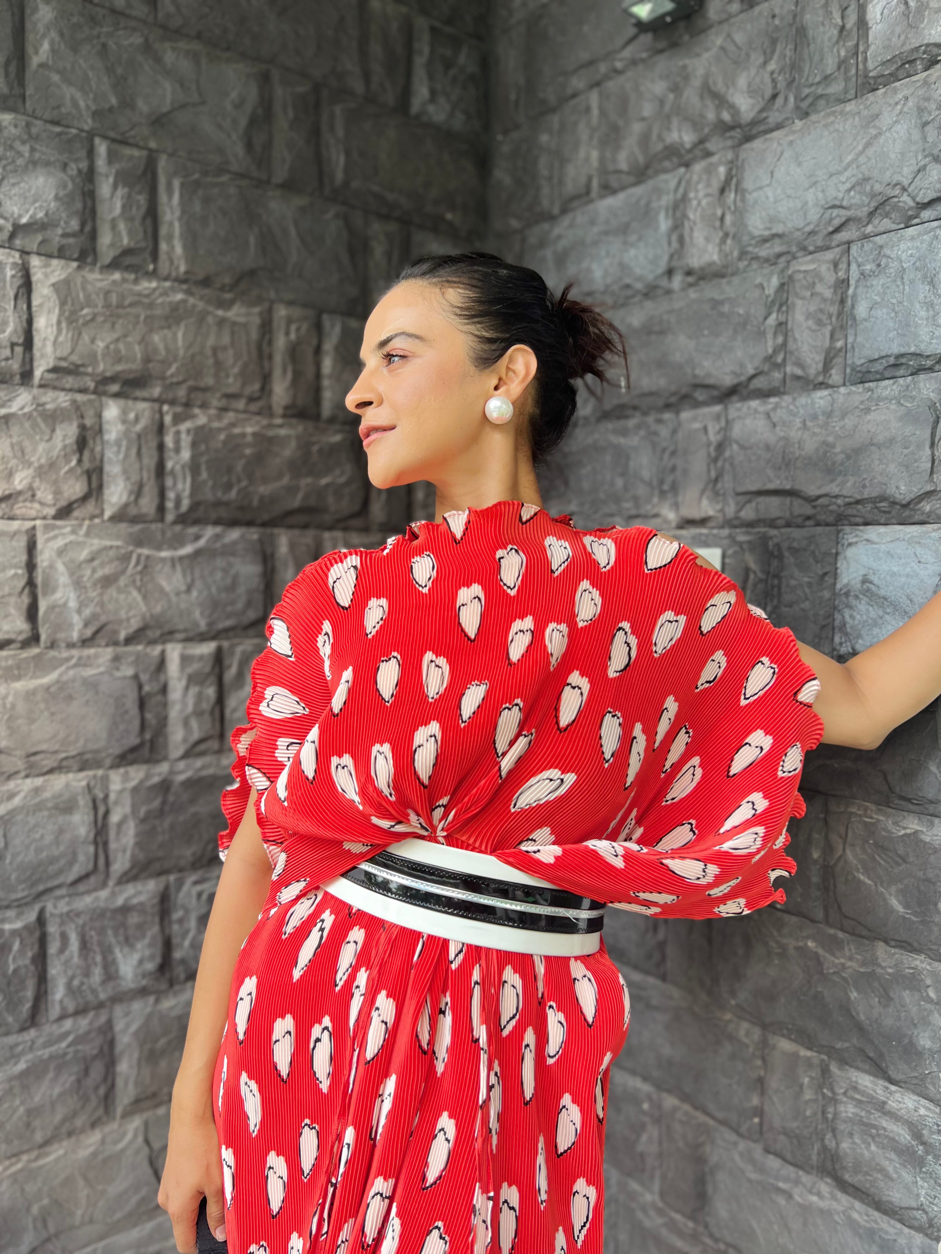 Gauze Dress in Love in Bloom