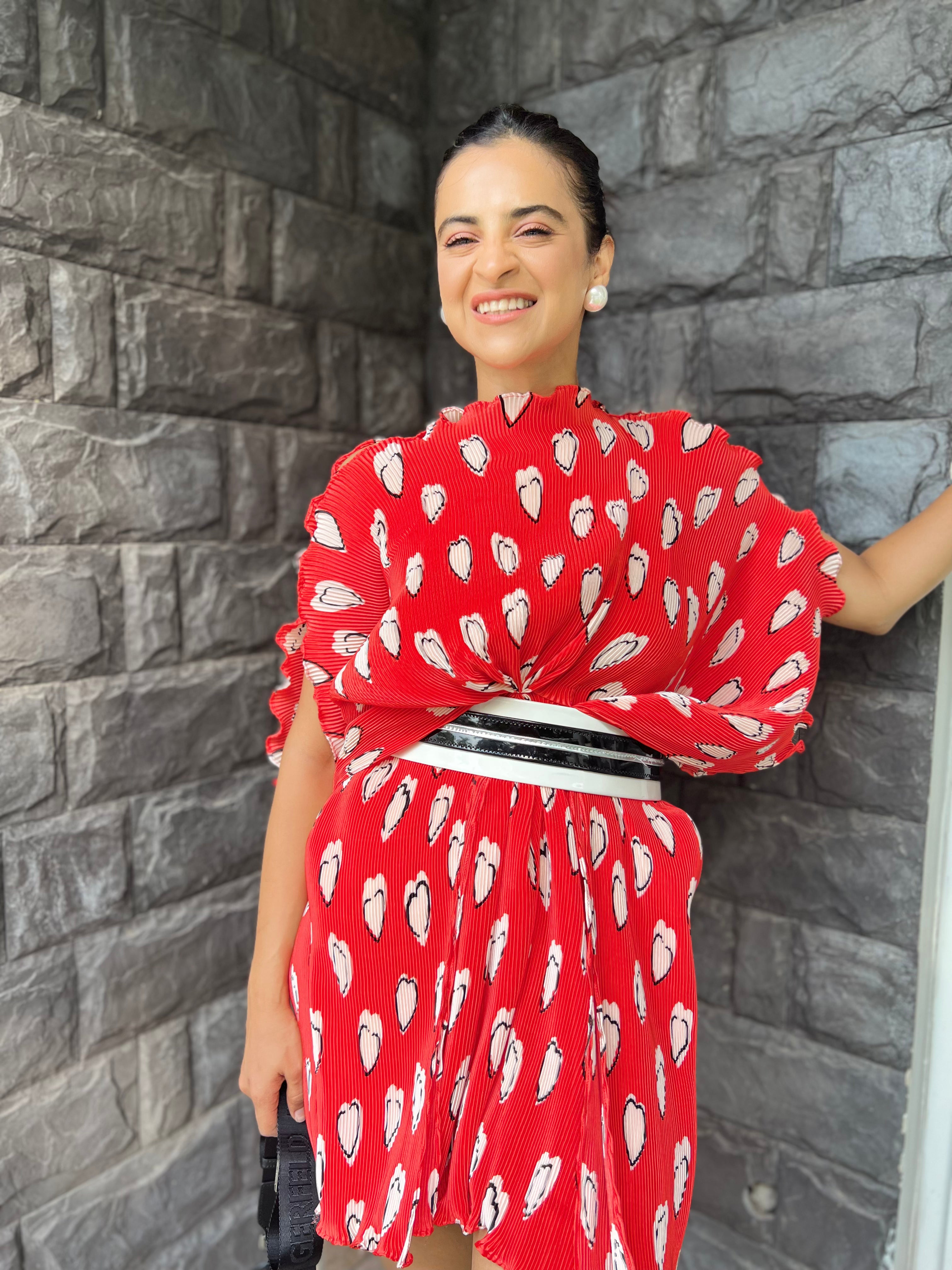 Gauze Dress in Love in Bloom