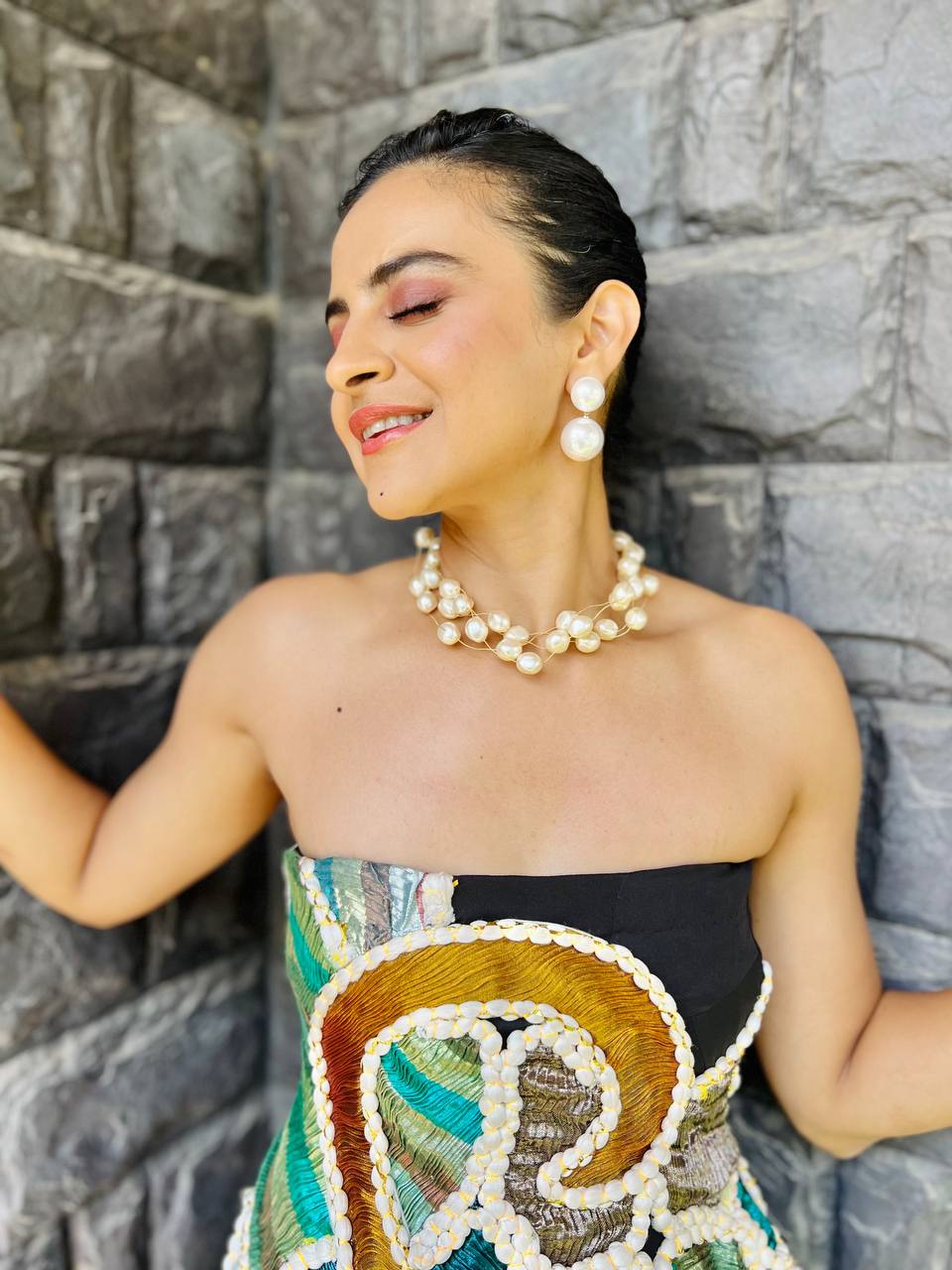 The Initial Dress in Black