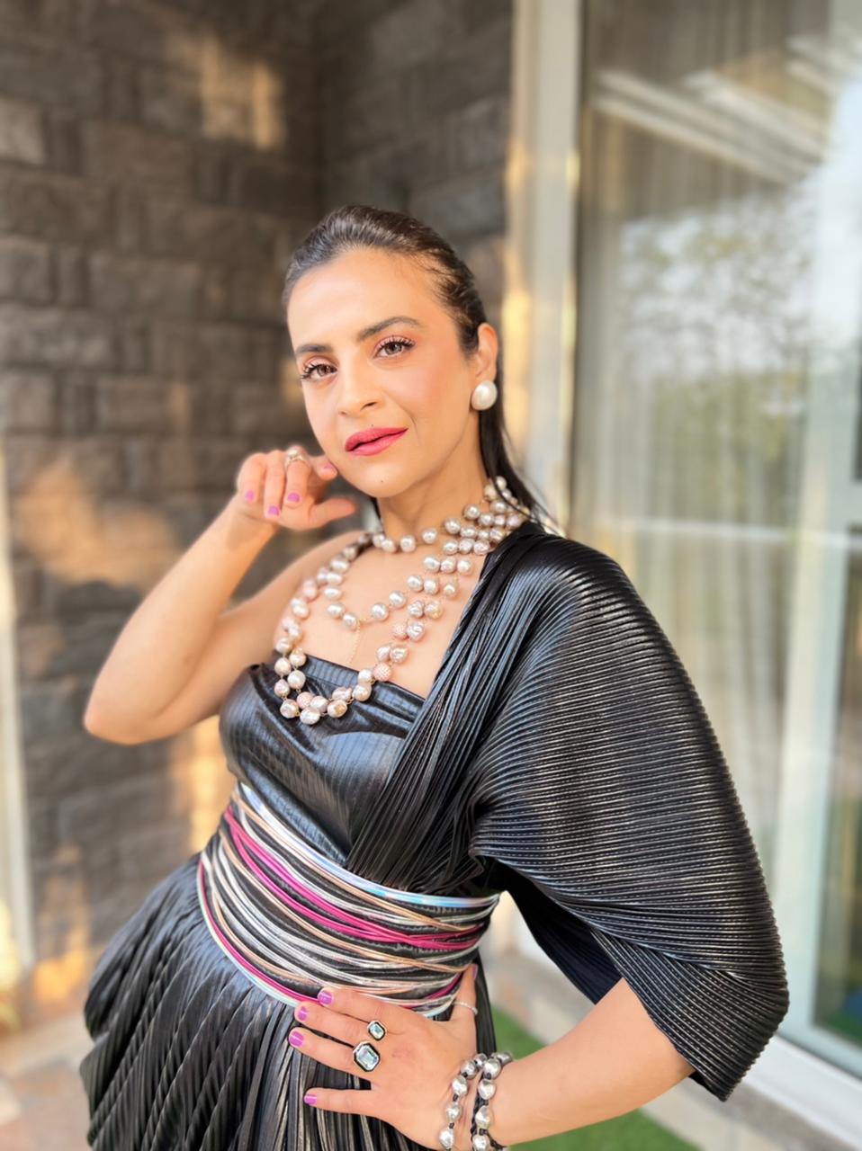 Black Razzmatazz Belt in Multi-Color