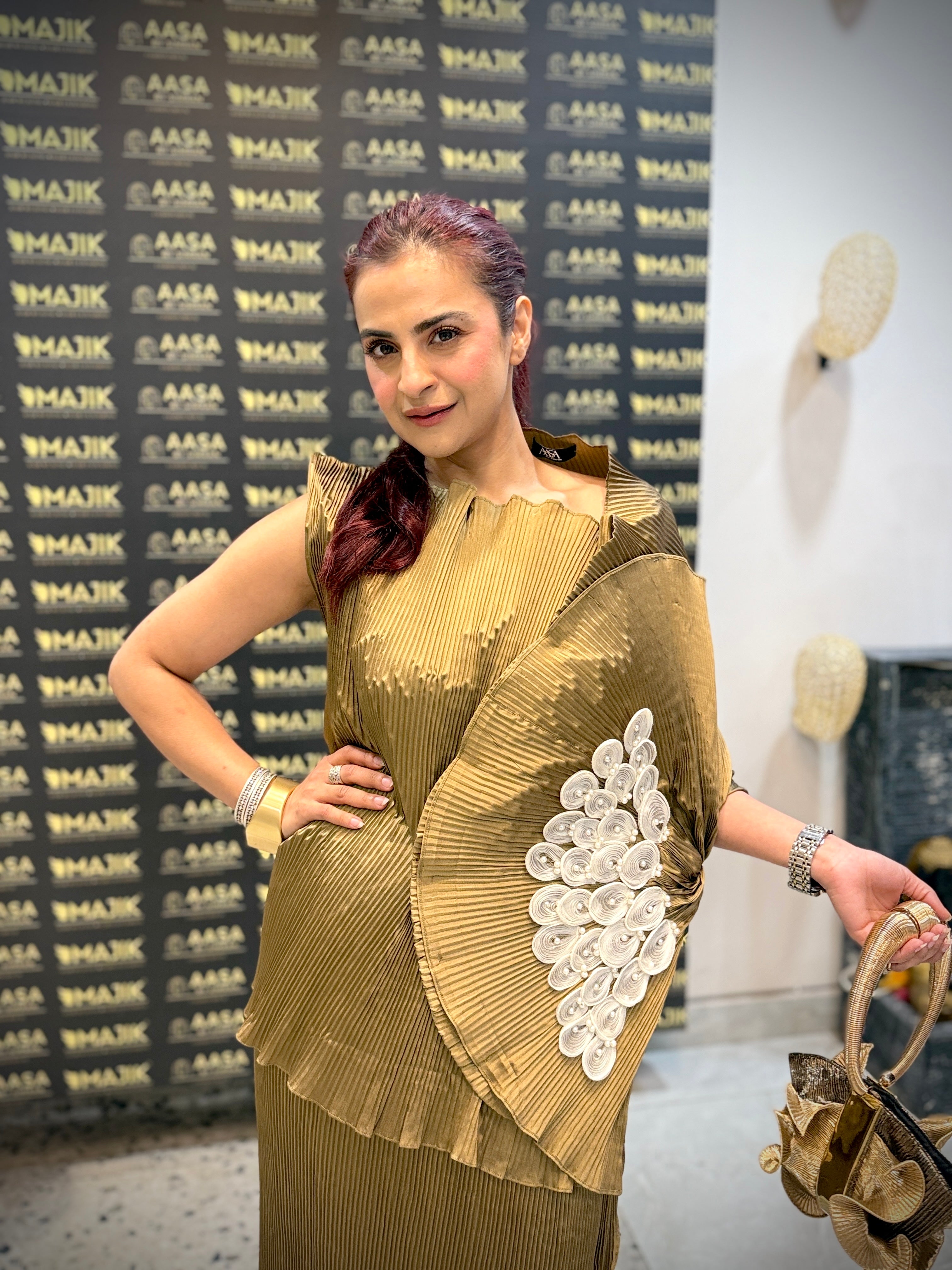 Olive Dusk Lunar Bloom Set in Olive