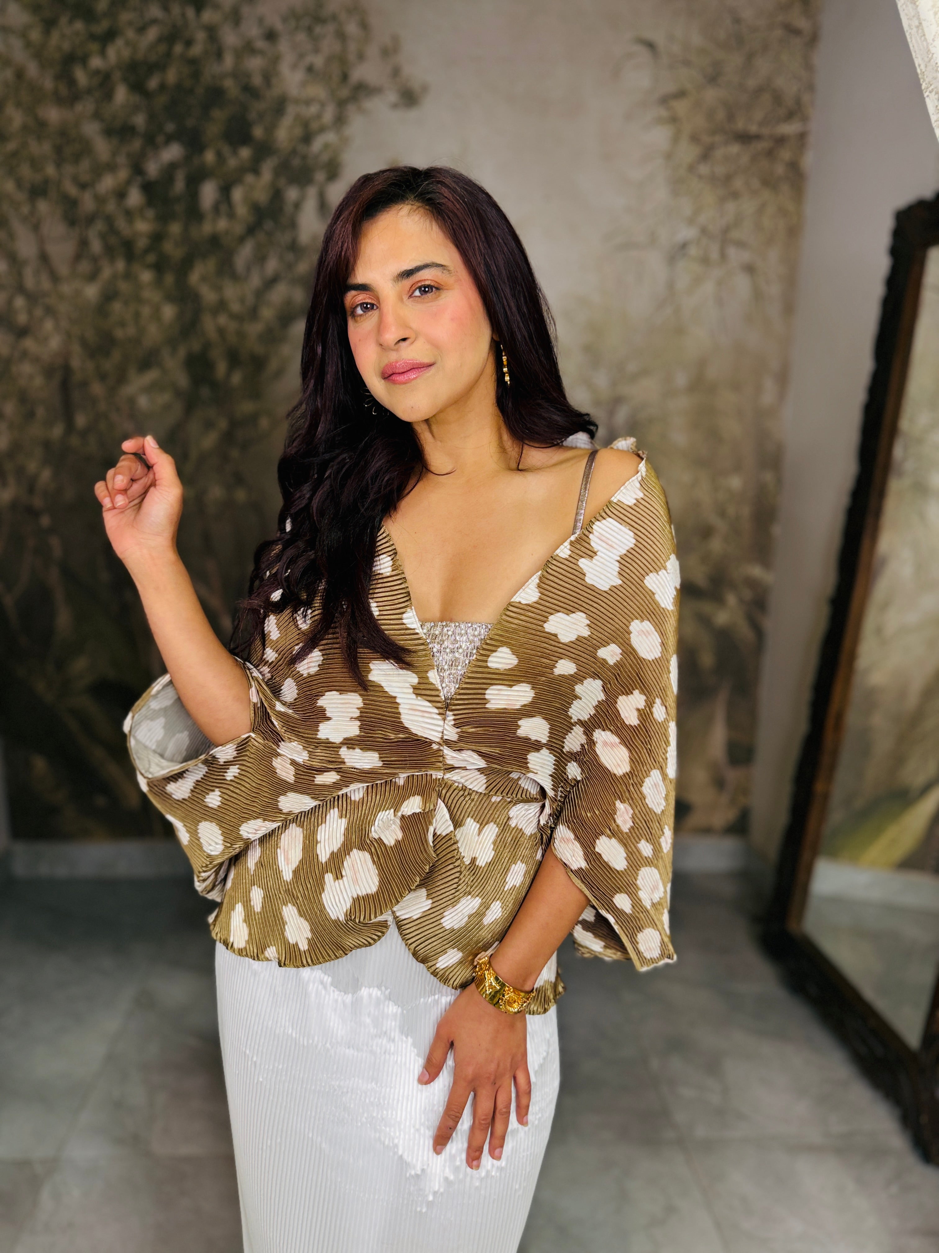 Cloud print cover up top