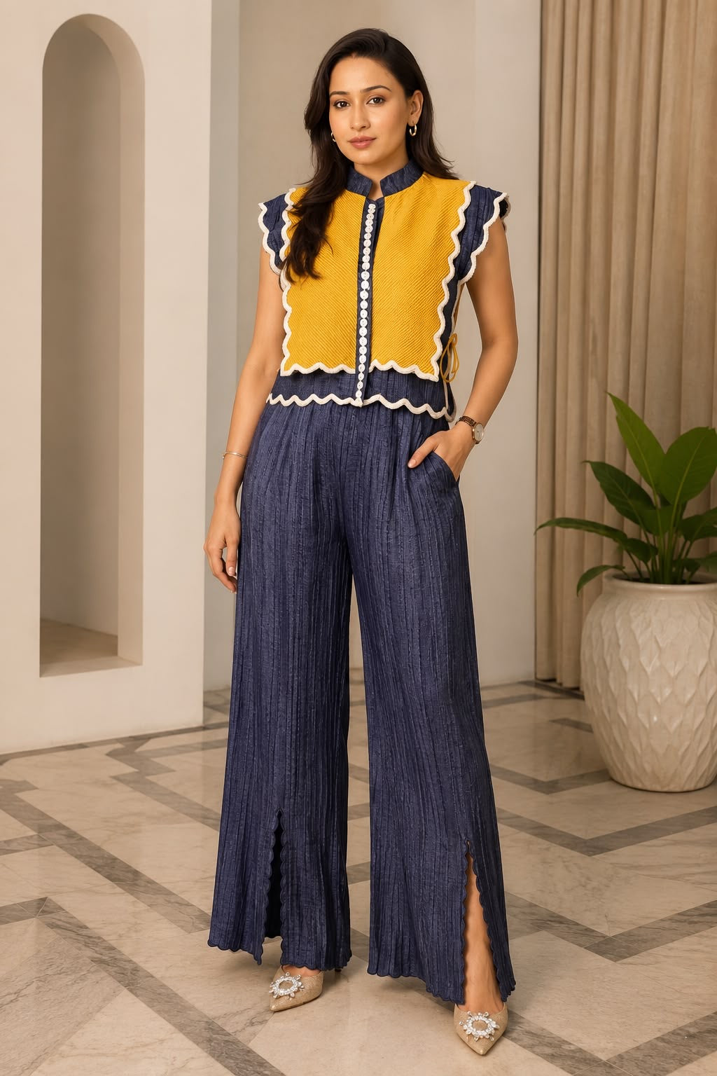 Golden Dusk Pants set