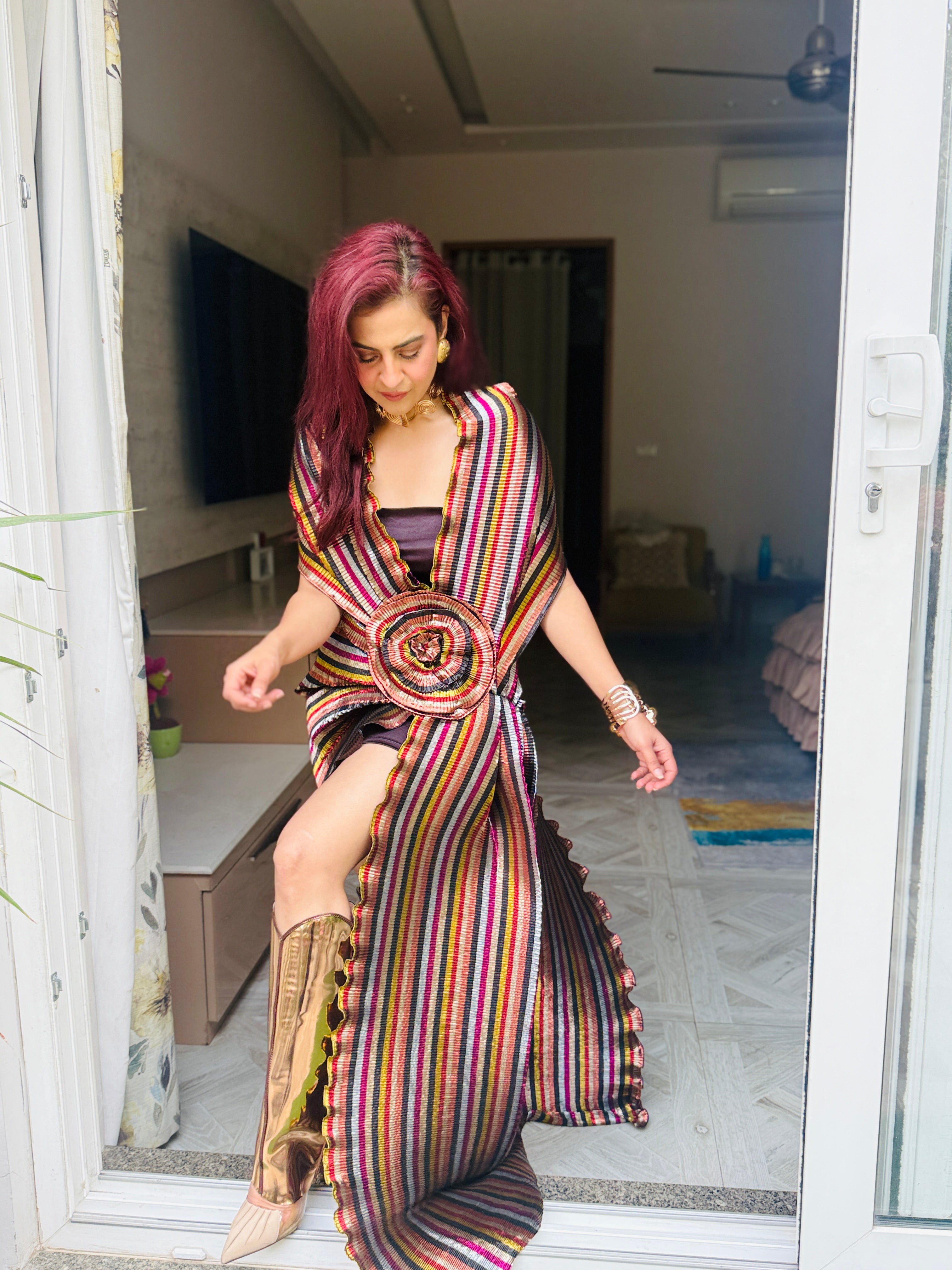 Blush Gold Boot Shafts in Rose Gold