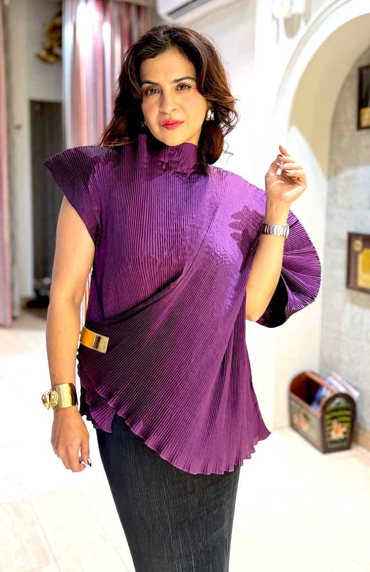 Amethyst Buckle Lunar Bloom Top
