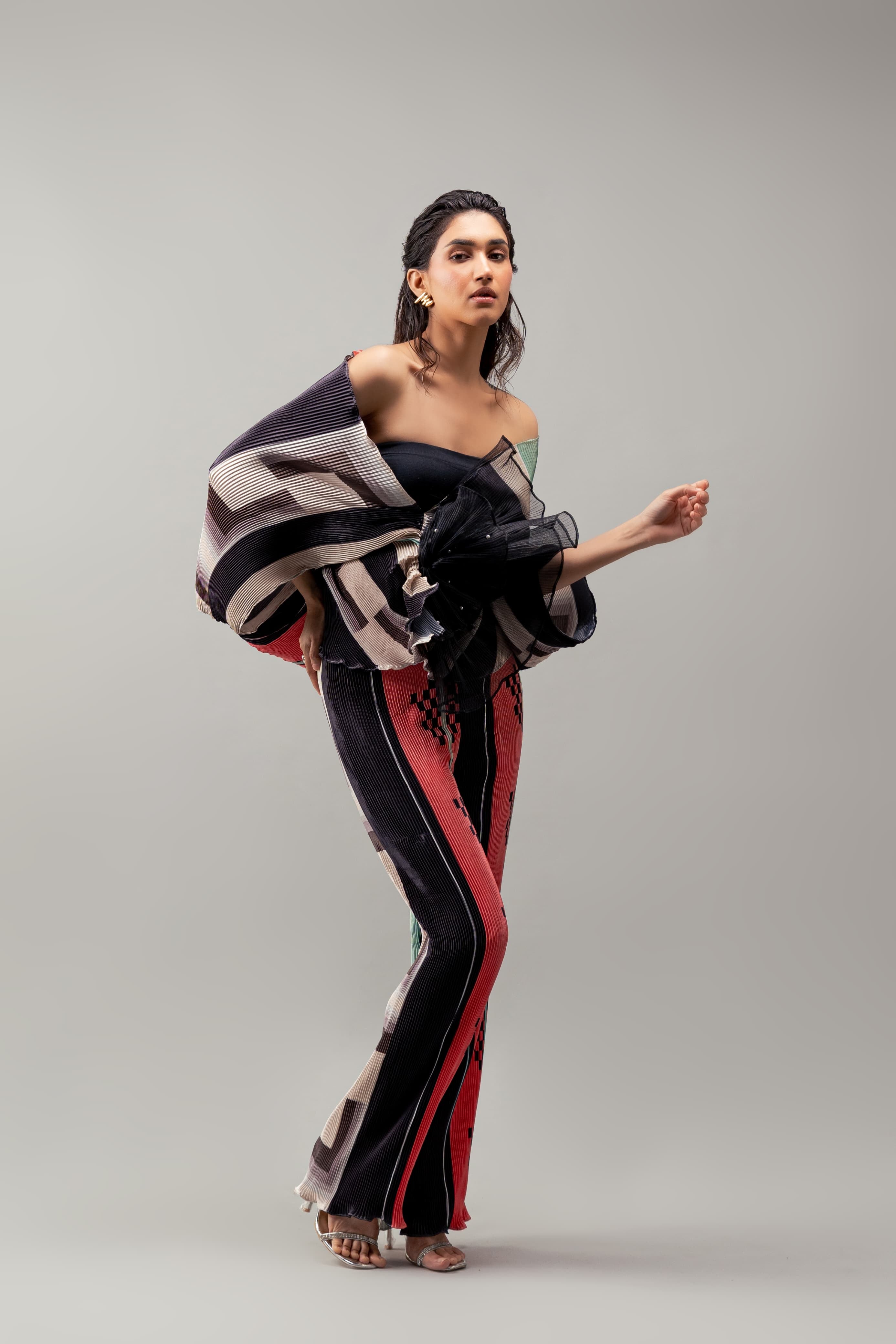 Victorian grey  Cover Up Set