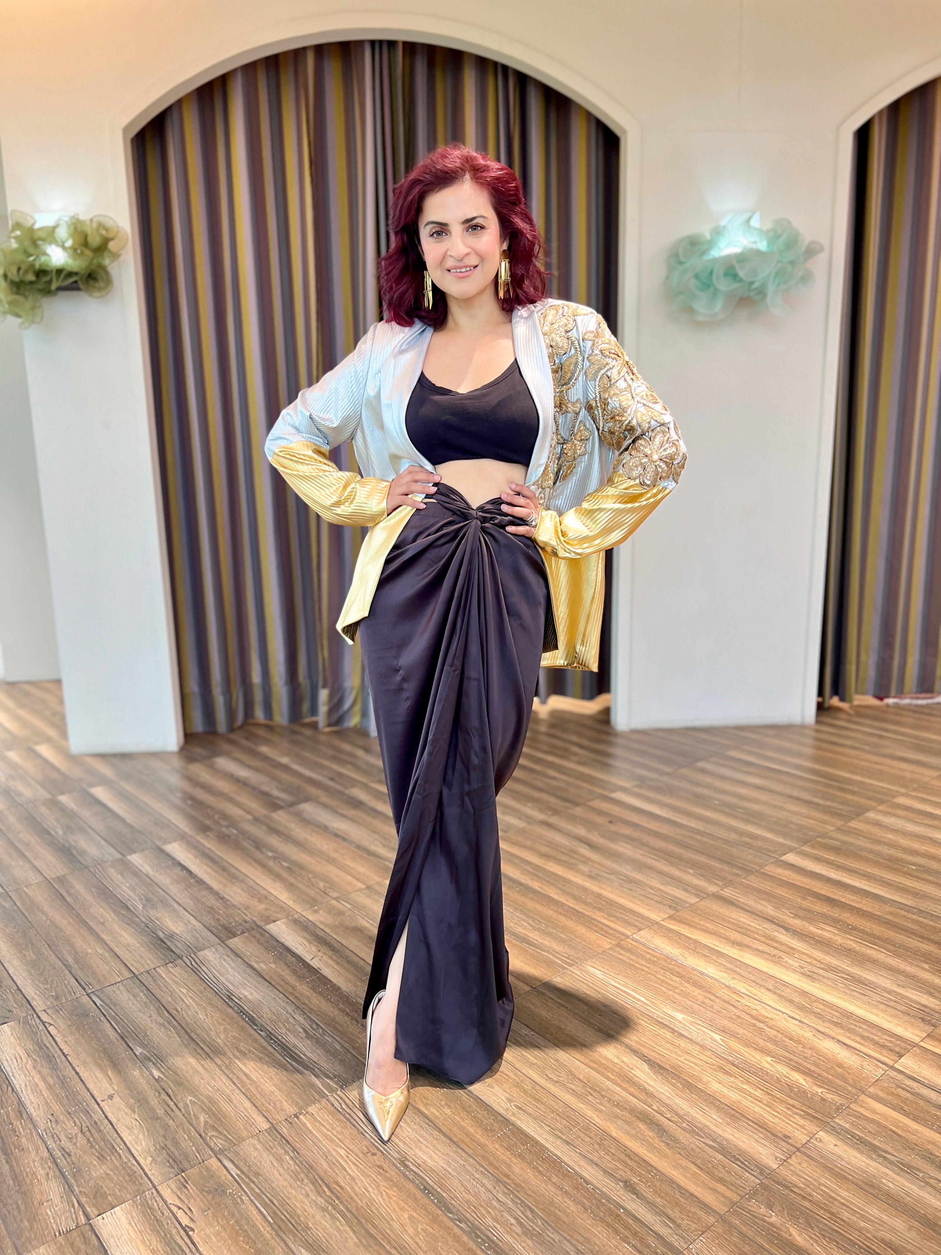 Golden & Silver Power Blazer