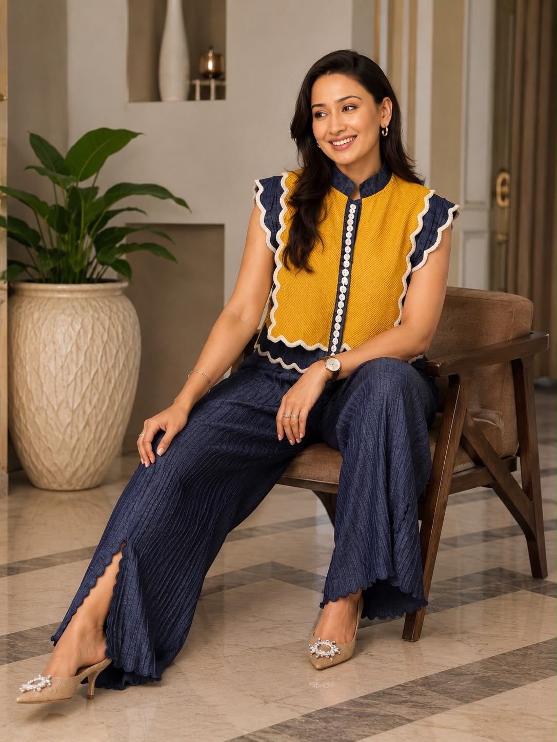 Golden Dusk Pants set
