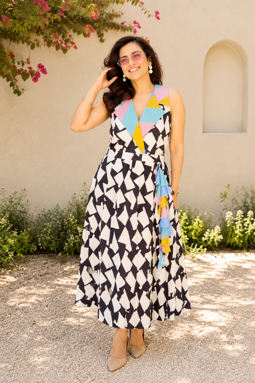 The Kaleido Wrap Dress