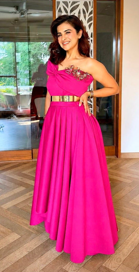 Fuschia Flair Tube Dress